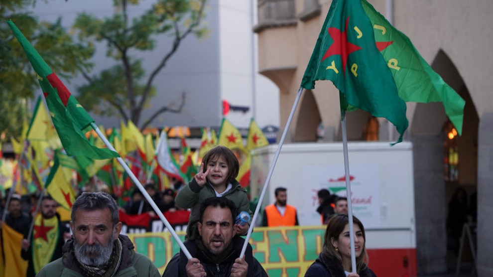 Anf French Cities Protest Against Turkish Invasion Of Rojava