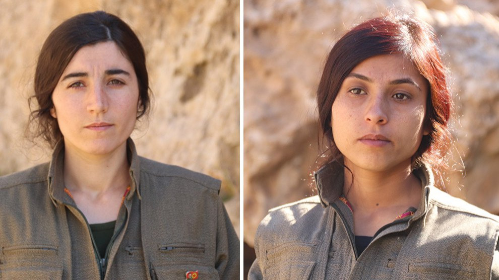 ANF | Female guerrillas in Kurdistan meet March 8 on the frontline