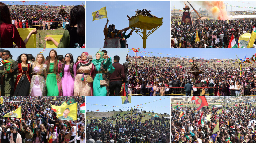 ANF Peoples celebrate Newroz across NorthEast Syria