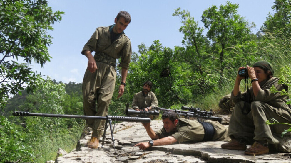 Anf Hpg Guerrilla Resistance Continues In Werxele