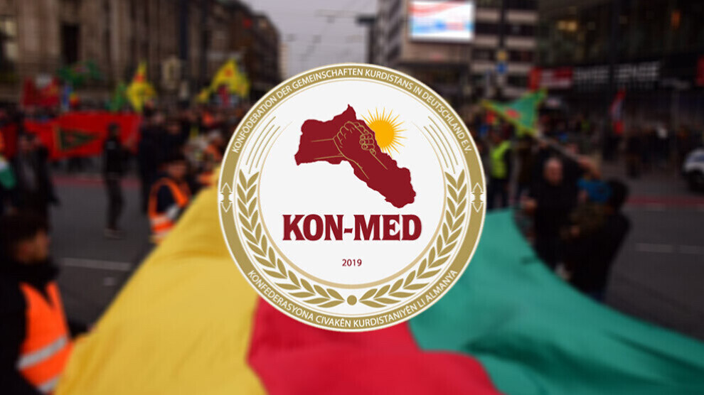 ANF | KON-MED: “Take to the streets on April 9 to defend Kurdistan”