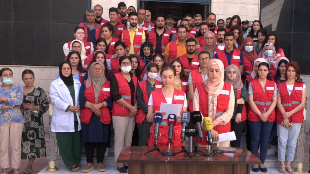 ekstremister tandpine Snart ANF | Kurdish Red Crescent: Any aggression on North-East Syria would cause  humanitarian disasters